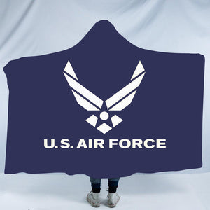 US Air Force Hooded Blanket