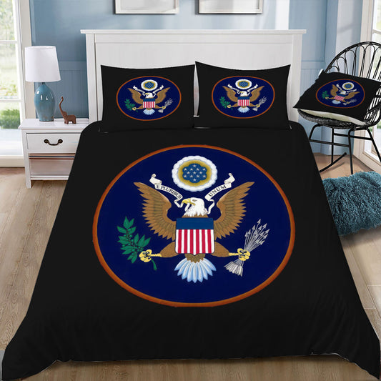 U S Government Seal Doona / Duvet Cover and 2 Pillow Slips