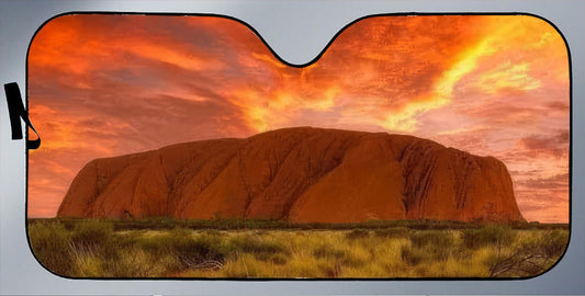 Uluru (Ayers Rock) Sunshade For Cars & Trucks