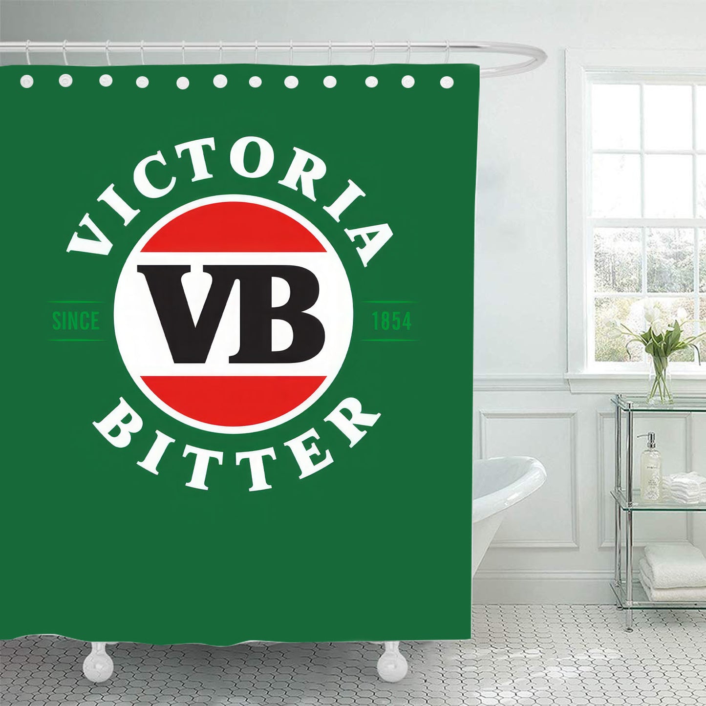 Victoria Bitter Beer Shower Curtain