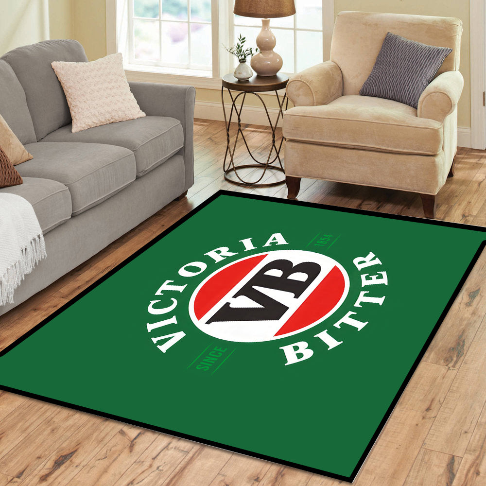 Victoria Bitter Beer Rectangle Rug