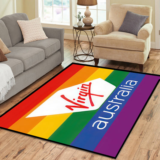 Virgin Australia LGBTQ Rectangle Rug