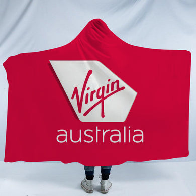 Virgin Australia Airlines Hooded Blanket