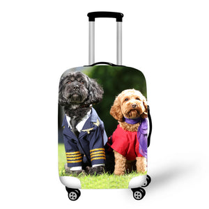Virgin Airlines Puppies Luggage / Suitcase Covers