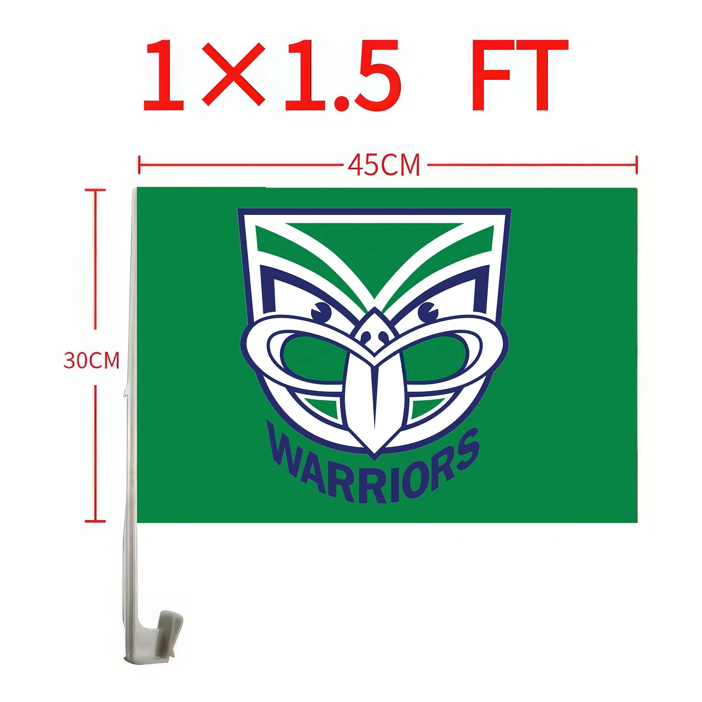 New Zealand Warriors Car Flag/s