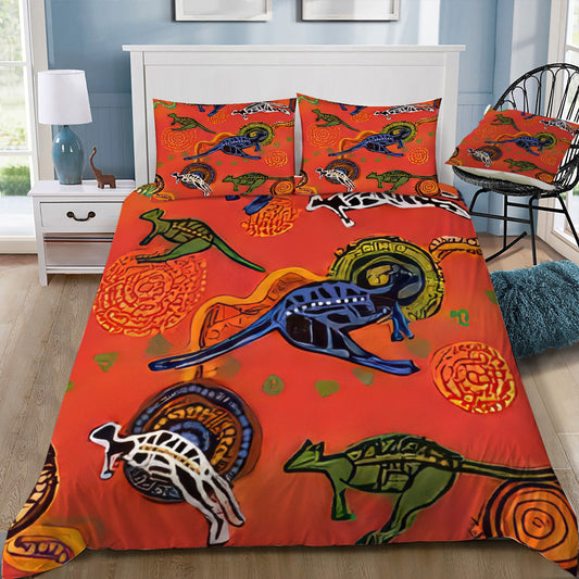 Qantas Wunala Dreaming Doona / Duvet Cover and 2 Pillow Slips