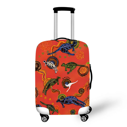 Aboriginal Qantas Wunala Dreaming Luggage / Suitcase Covers