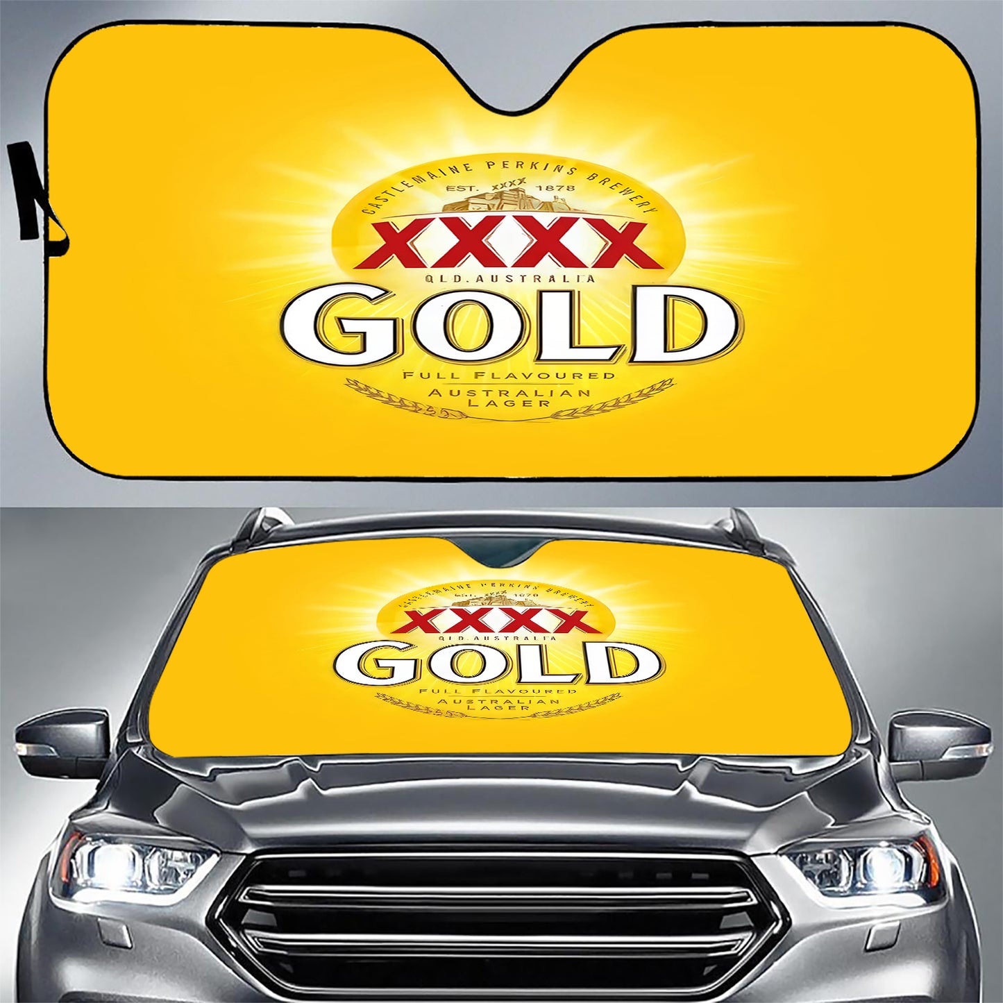 XXXX Gold Beer Sunshade For Cars & Trucks