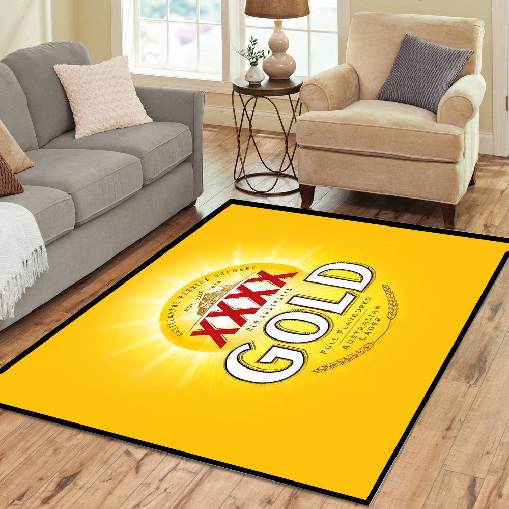 XXXX Gold Beer Rectangle Rug