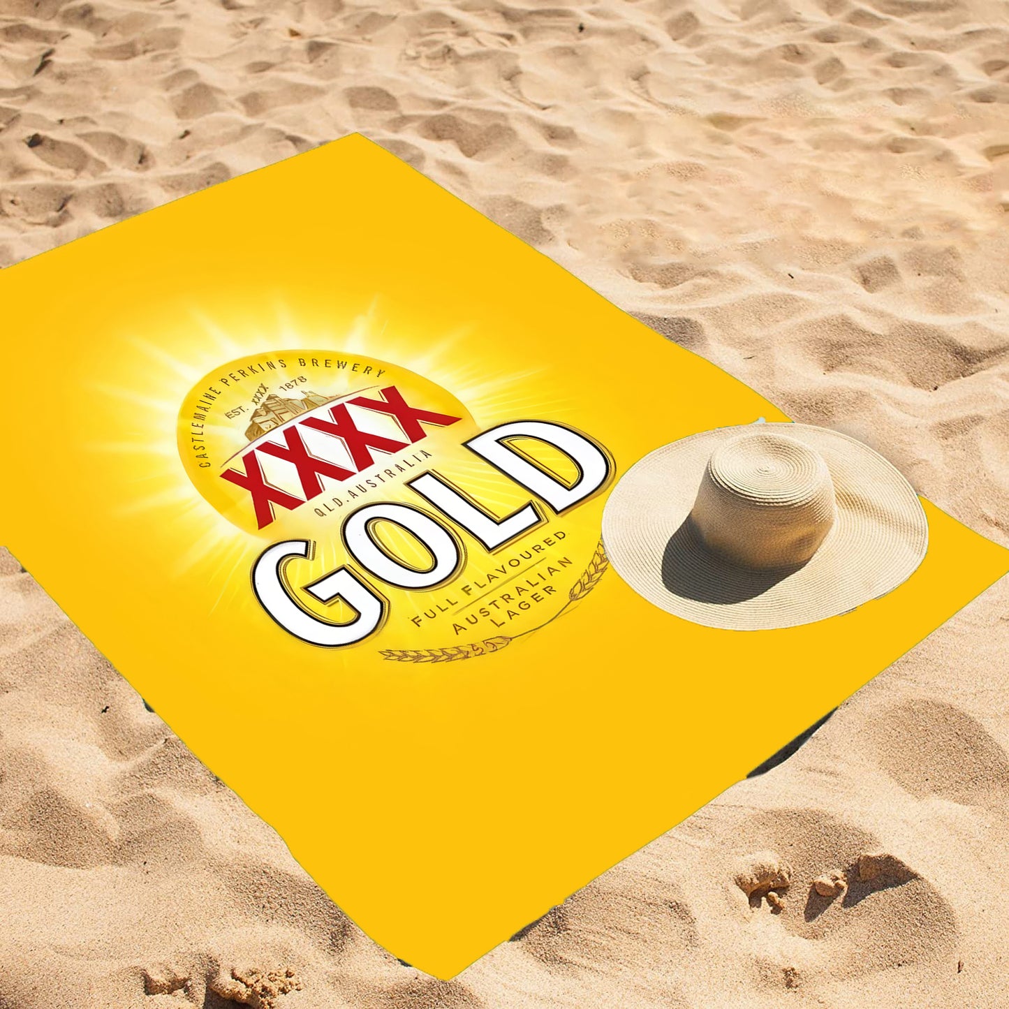 XXXX Gold Beer Beach / Bath Towel