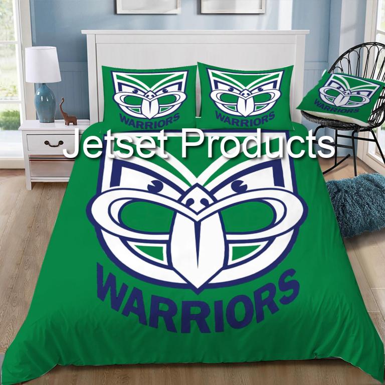 New Zealand Warriors Logo Doona / Duvet Cover and 2 Pillow Slips