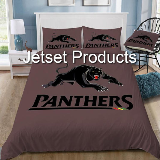 Penrith Panthers Logo Doona / Duvet Cover and 2 Pillow Slips