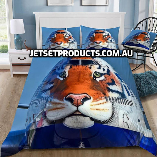 Rossiya Tiger 747 Doona / Duvet Cover and 2 Pillow Slips