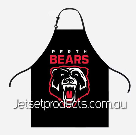 Perth Bears Bbq & Kitchen Apron