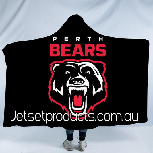 Perth Bears Hooded Blanket