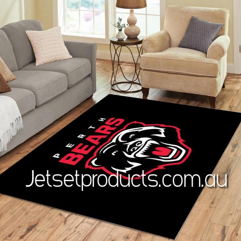 Perth Bears Rectangle Rug