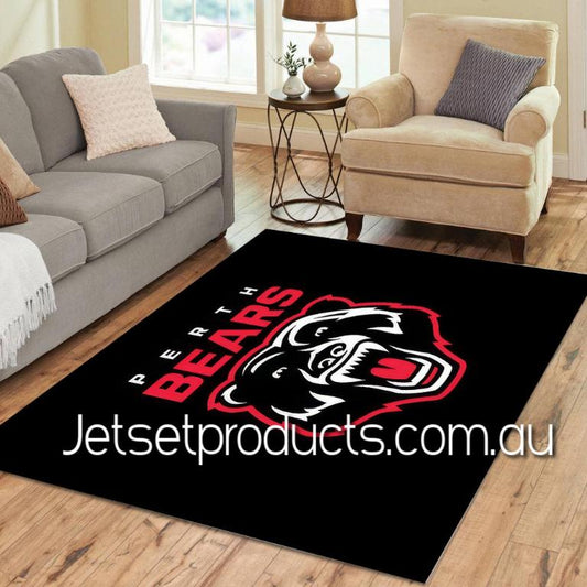 Perth Bears Rectangle Rug