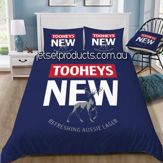 Tooheys New Beer Doona / Duvet Cover and 2 Pillow Slips