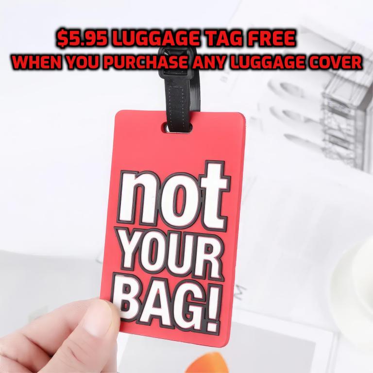 Bucket List Luggage / Suitcase Covers