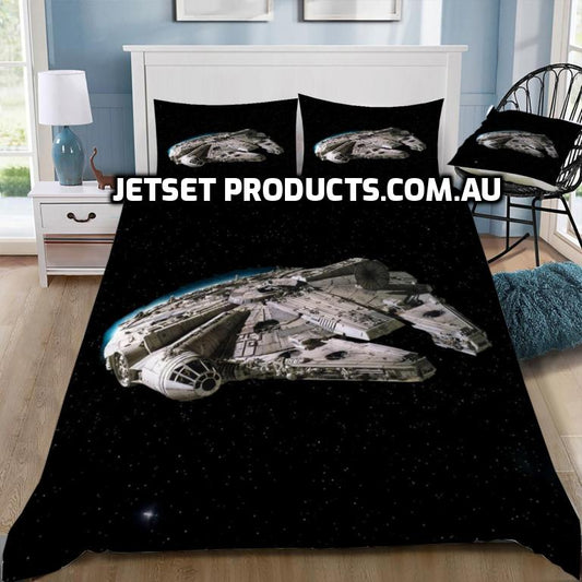 Millennium Falcon Doona / Duvet Cover and 2 Pillow Slips