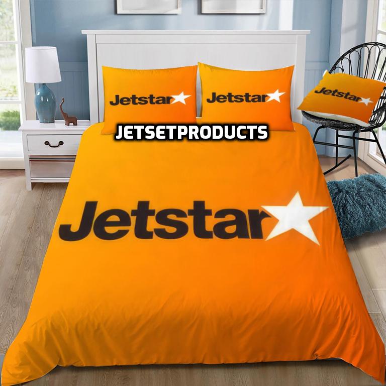 Jetstar Logo Doona / Duvet Cover and 2 Pillow Slips
