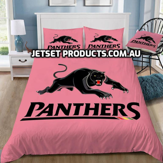 Penrith Panthers Logo Doona / Duvet Cover and 2 Pillow Slips