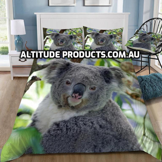 Koala Doona / Duvet Cover and 2 Pillow Slips