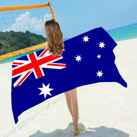 Australian Flag Beach / Bath Towel