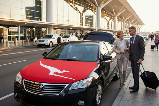 Qantas Retro Roo Bonnet Logo For Cars & 4Wd`s