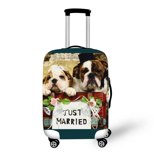 Just Married 2 Luggage / Suitcase Covers