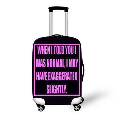 I May Have Exaggerated Slightly Luggage / Suitcase Covers