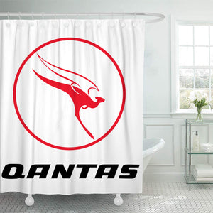 Qantas Retro 2 Shower Curtain