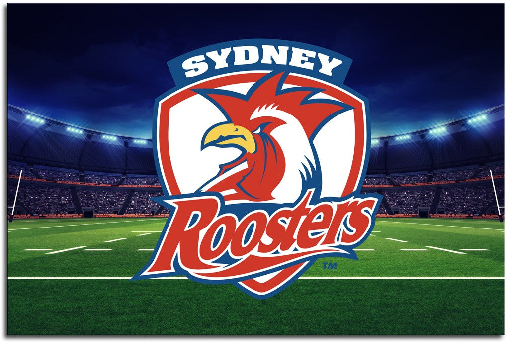 NRL Sydney Roosters Rugby League Flag