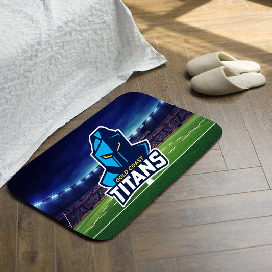 Gold Coast Titans NRL Shower / Bath Mat
