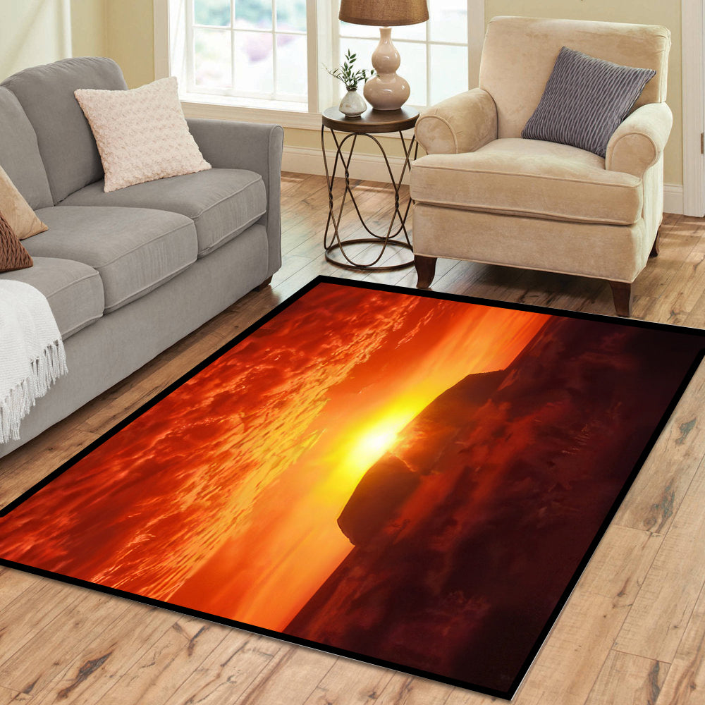Uluru (Ayers Rock) Australia Rectangle Rug