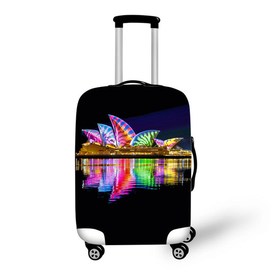 Sydney Opera House Vivid Display Luggage / Suitcase Covers