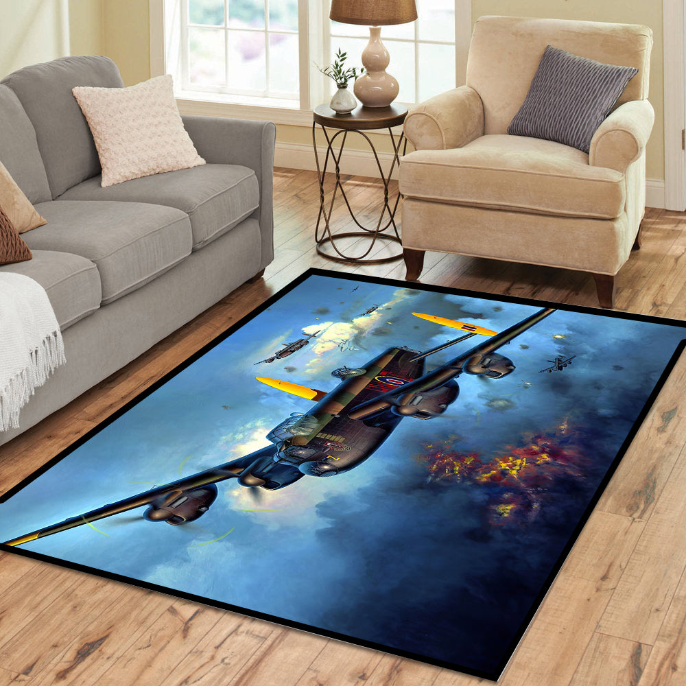 Avro Lancaster Rectangle Rug