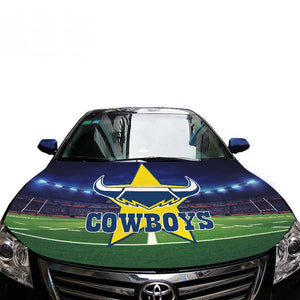 Nth Qld Cowboys NRL Rugby League Bonnet Logo For Cars & 4Wd`s