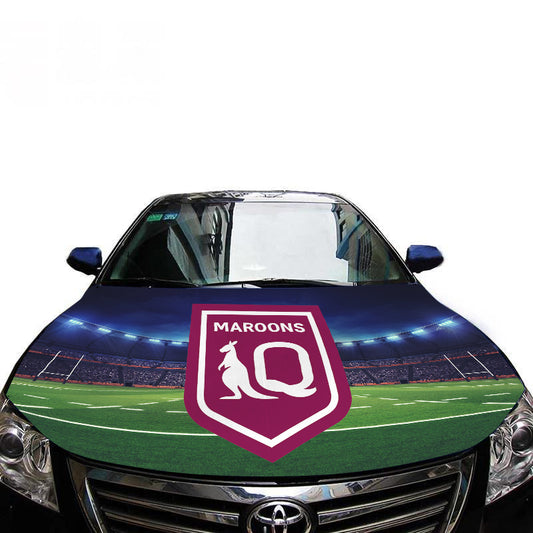 Maroons State of Origin	Rugby League Bonnet Logo For Cars & 4Wd`s