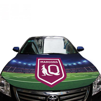Maroons State of Origin	Rugby League Bonnet Logo For Cars & 4Wd`s