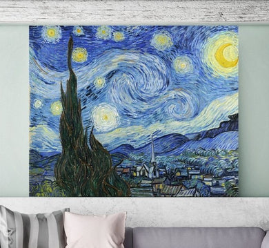 Van Gogh Starry Night Classical Paintings Series 34
