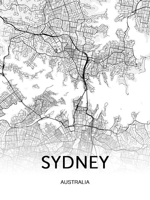 Sydney City Map
