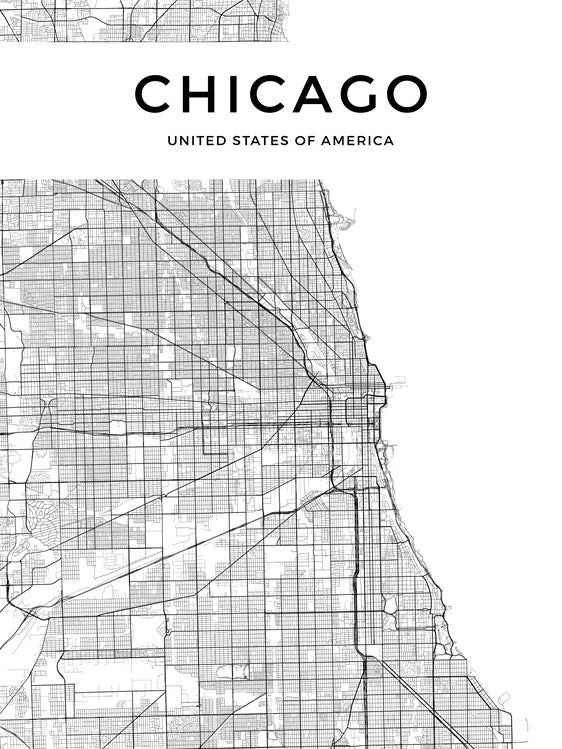 Chicago City Map – Jetsetproducts