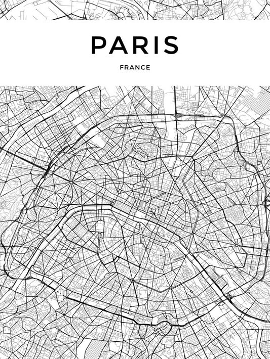 Paris City Map