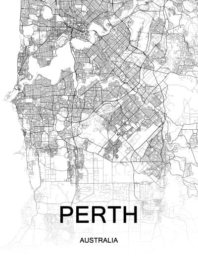 City Of Perth Australia Map Perth Suburbs And City Centre 618 UBD