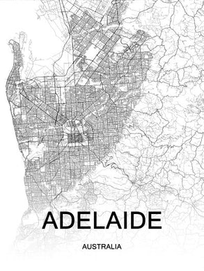 Adelaide City Map