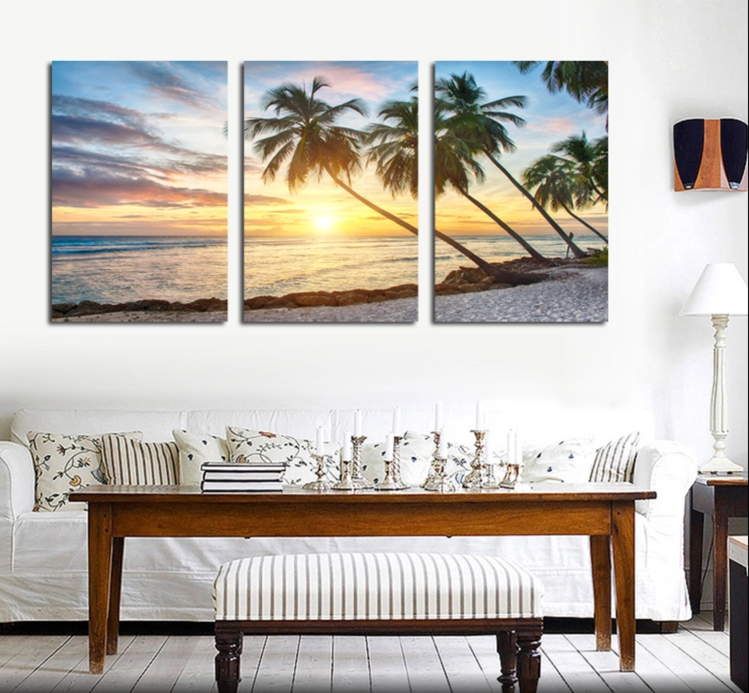 Palm Tree Sunset Rug Palm Trees at Sunset