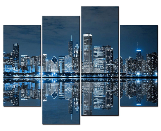 City Skyline at Night