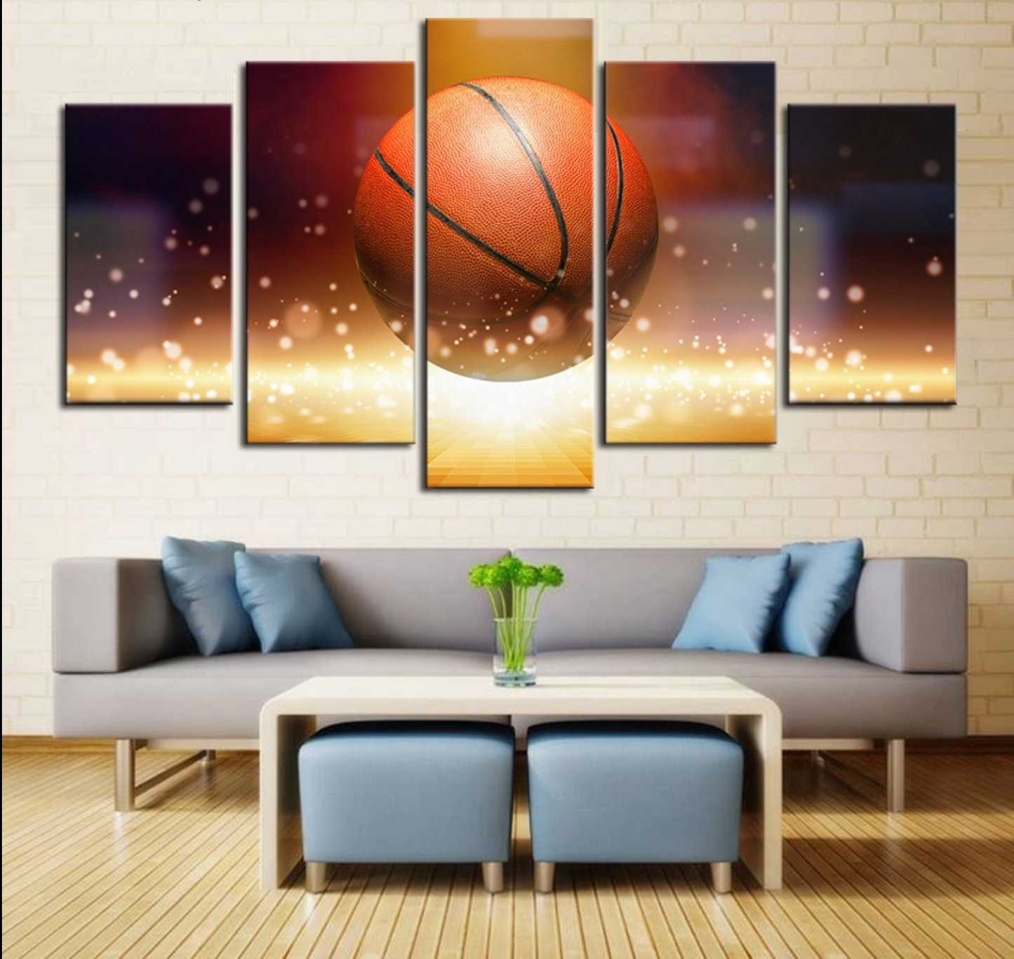 Basketball on Gold