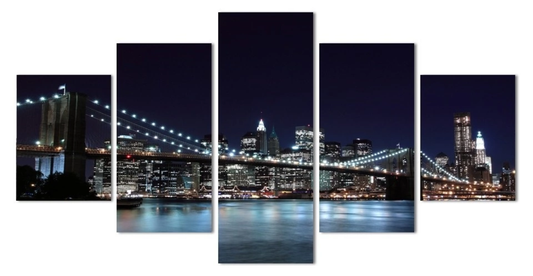 New York Skyline at Night